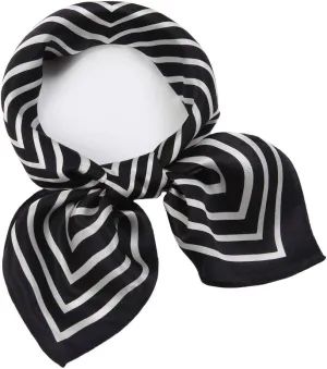 100% Mulberry Silk Scarf Square Hair Scarves Fashion Pattern Neck Scarfs for Women