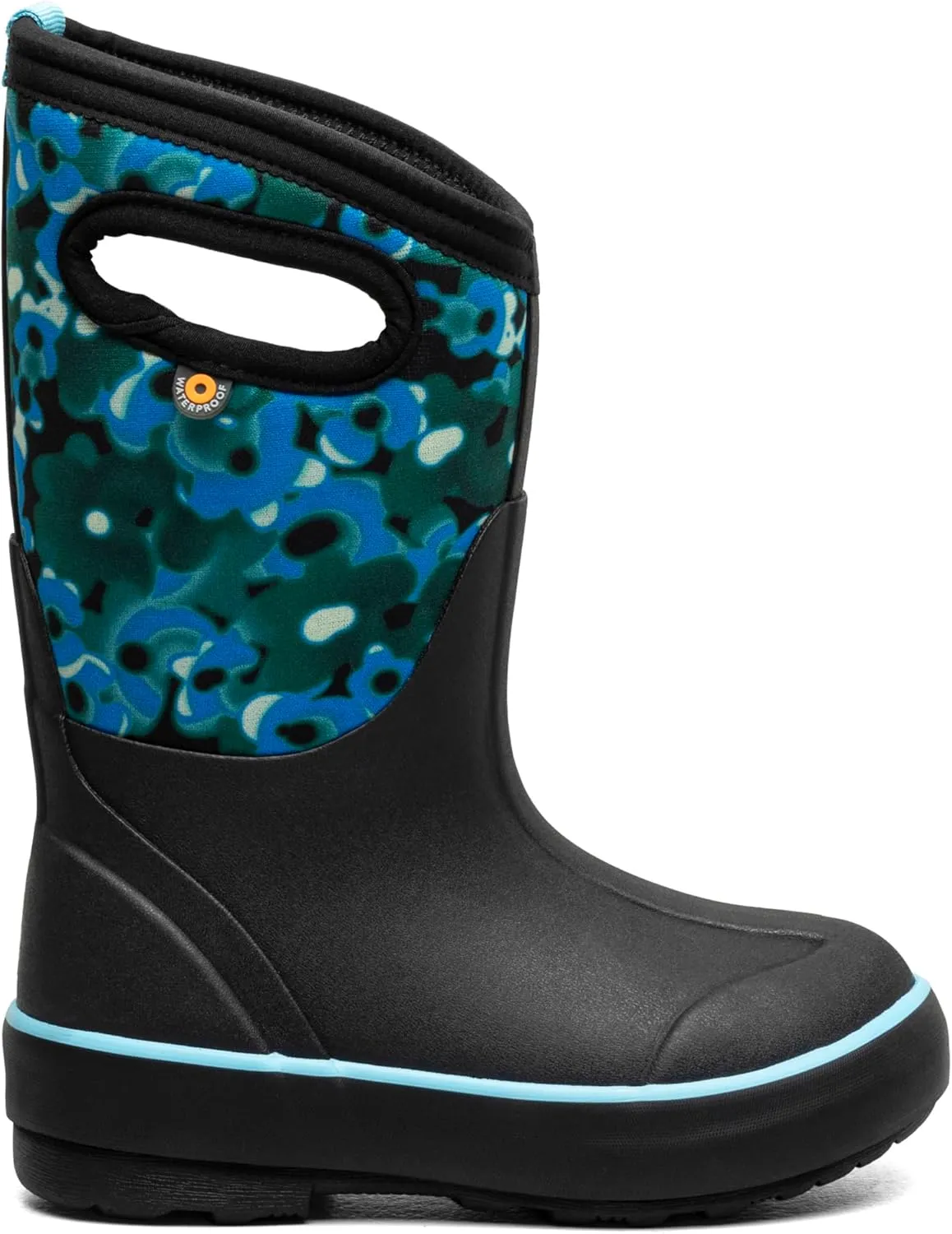 BOGS Unisex-Child Classic Ii-Tropadelic Floral (Toddler/Little Big Kid) Rain Boot