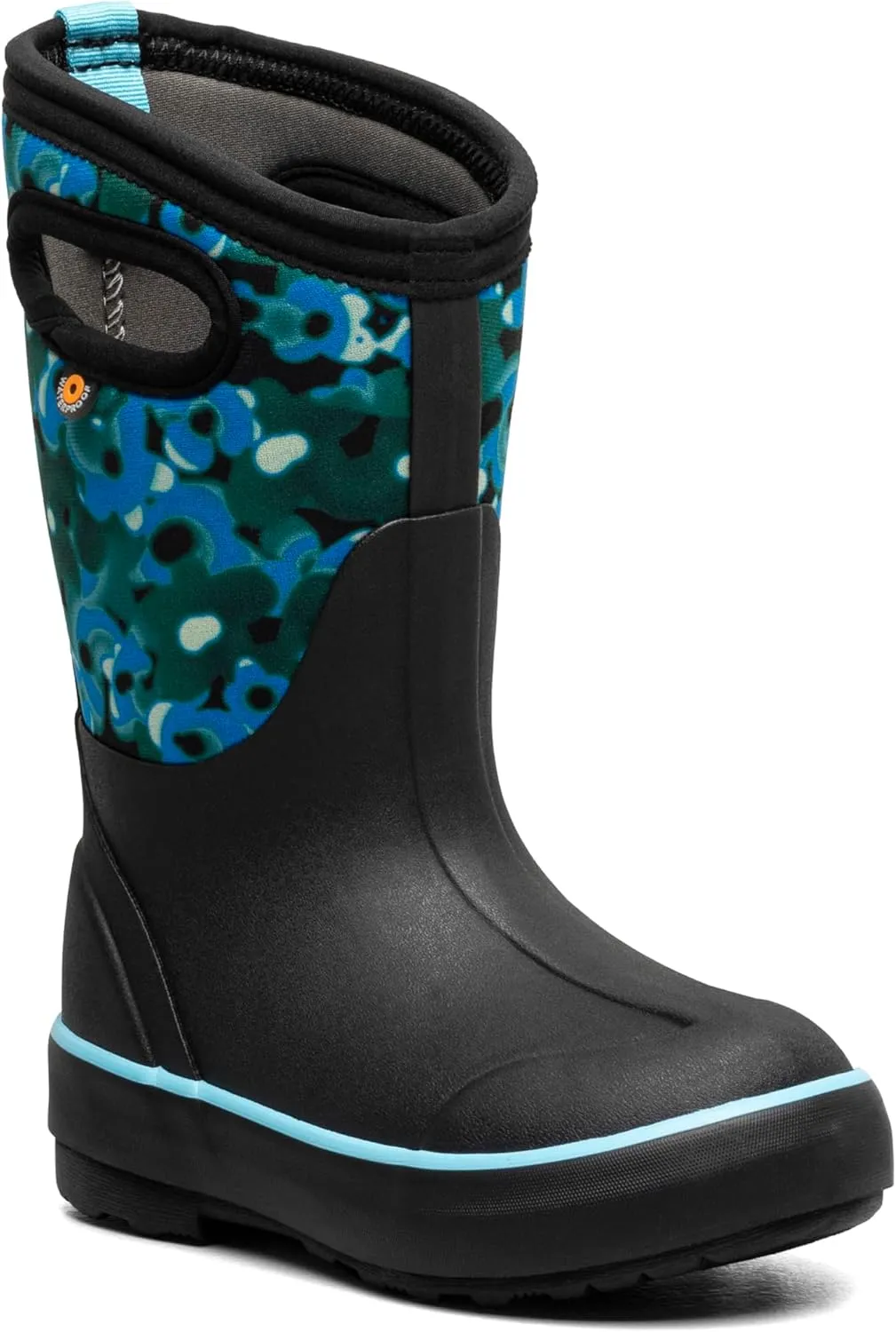 BOGS Unisex-Child Classic Ii-Tropadelic Floral (Toddler/Little Big Kid) Rain Boot