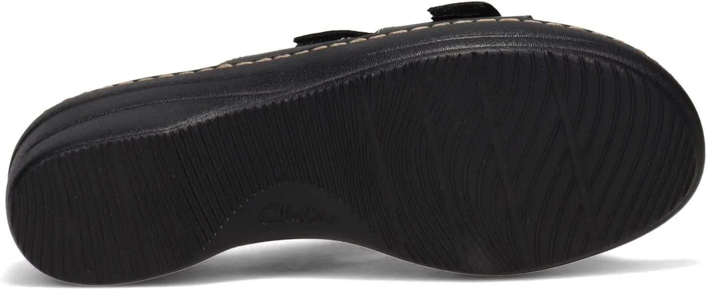 Clarks Women's Merliah Karli Sandal, Black, 6