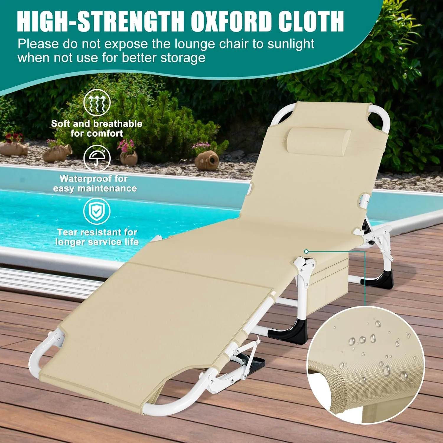DoCred Folding Camping Cot with Mattress, 2 Pack Heavy Duty Folding Cot for Adults, Portable Sleeping Cot Bed Adults Outdoor Bed with Carry Bag, Travel Camp Cots