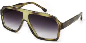 FEISEDY Sunglasses Men Square Aviator Frame UV400 Sun Glasses Driving Running Fishing Golf Hiking B0059