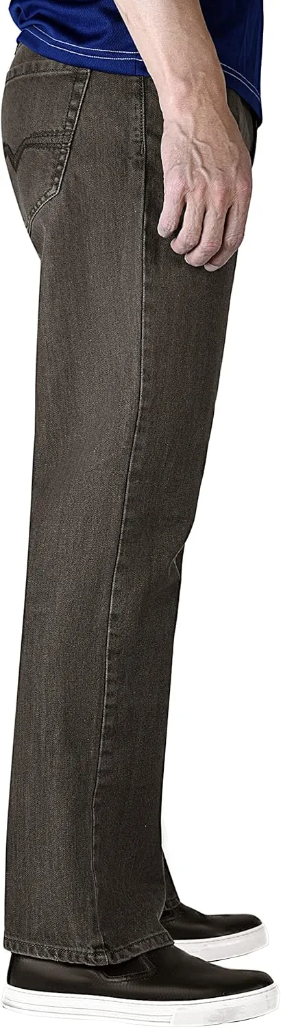 Flypaper Men’s Fashion Bootcut Blue Jeans Regular Fit Mens Work Pants