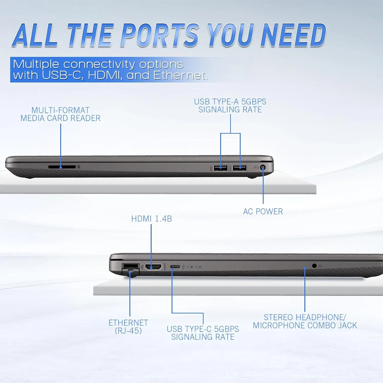 HP 15 FHD Business UltraBook Laptop • 32GB RAM • 2TB PCIe SSD • Powerful AMD Performance • Copilot AI-Ready • Ethernet Port • Long Battery Life • Windows 11 Pro – Built for Professionals