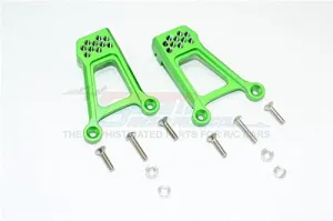 HPI Venture FJ Cruiser Upgrade Parts Aluminum Adjustable Front Damper Mount - 1Pr Set Green