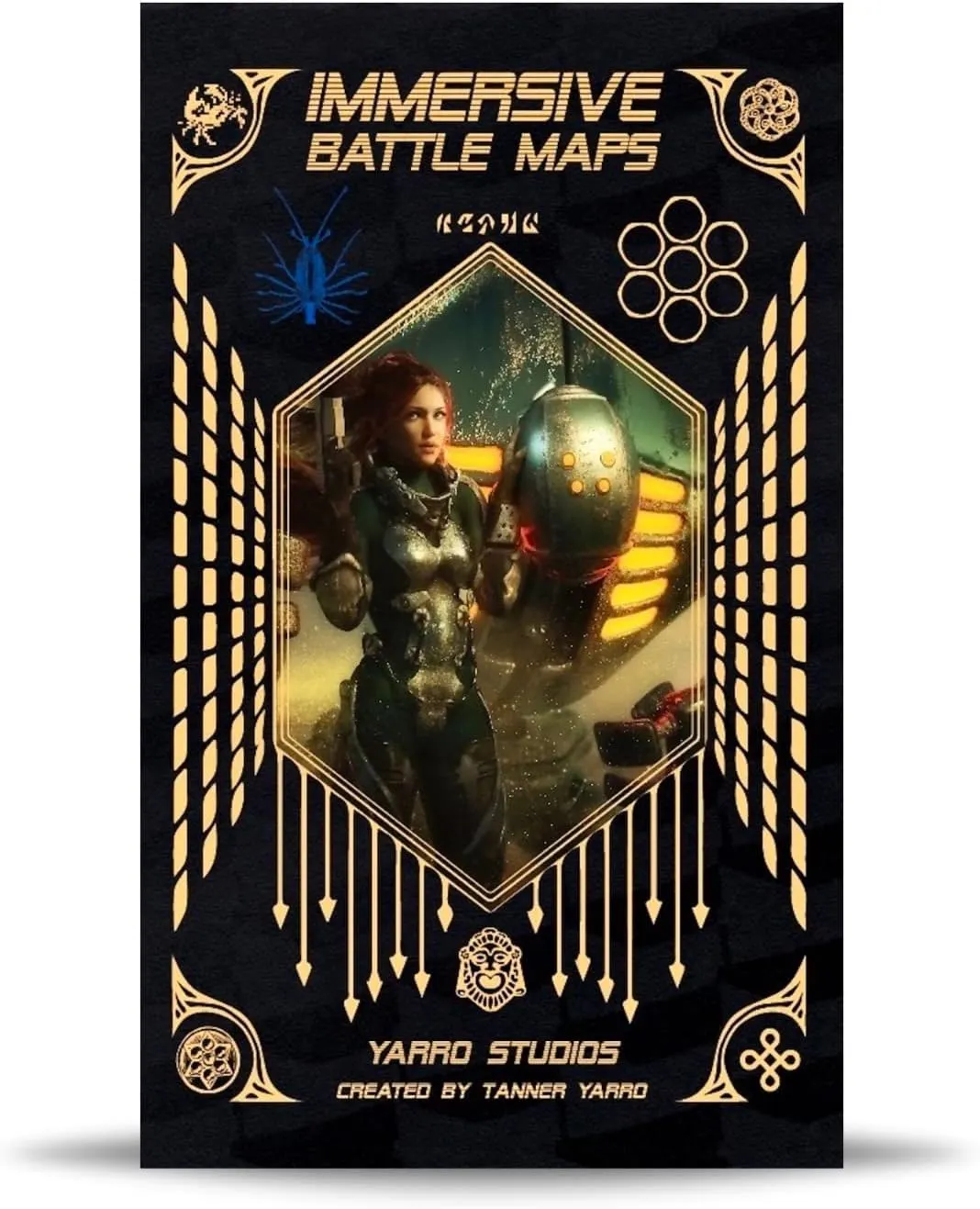 Immersive Battle Maps Volume 2: Future by Yarro Studios – Games for Teens and Adults – Tabletop RPG TTRPG