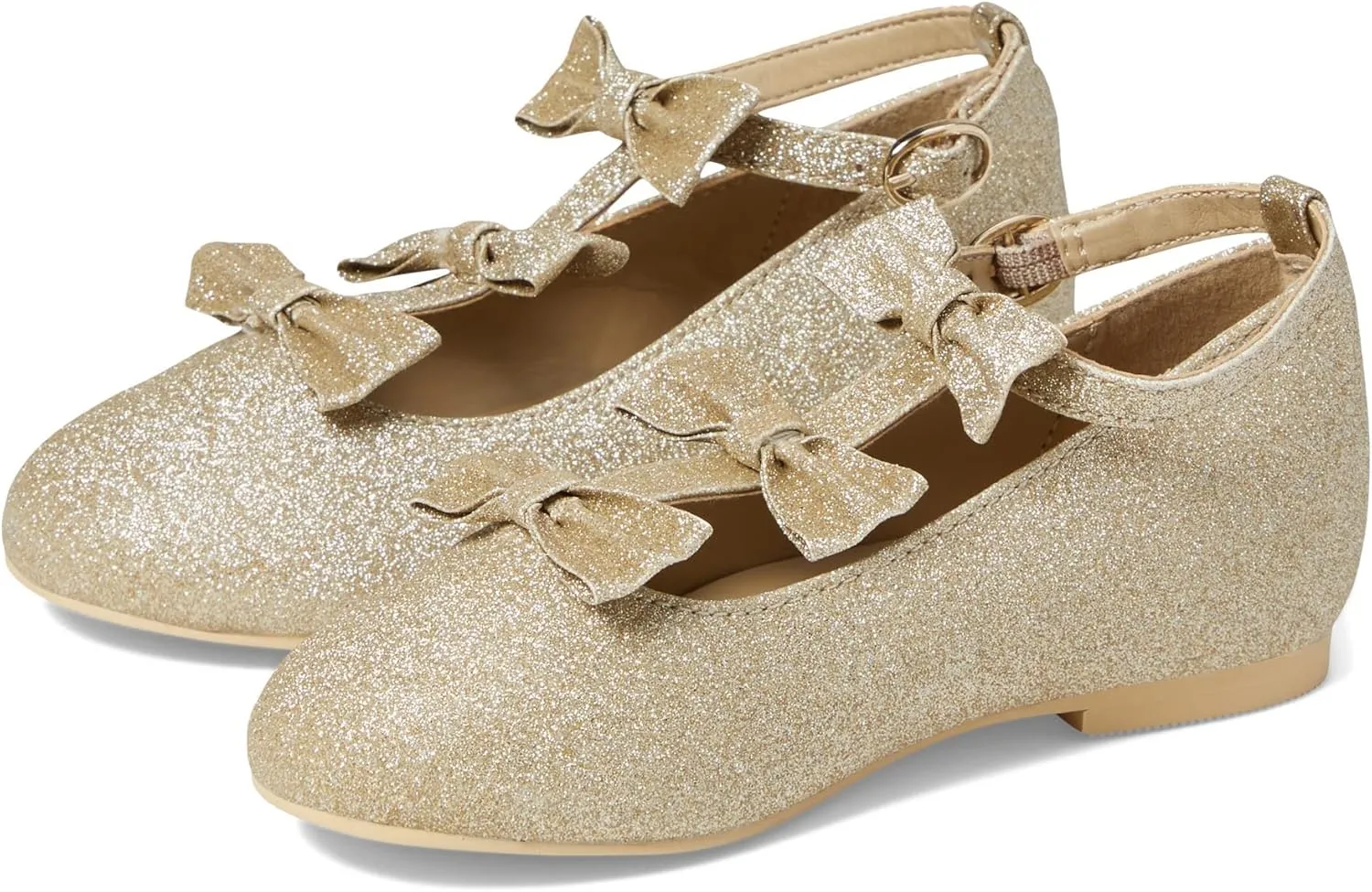 Janie and Jack Girl's T Strap Flat (Toddler/Little Kid/Big Kid)
