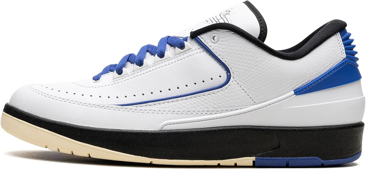 Jordan Women's 2 Retro Low White/Varsity Royal-Black (DX4401 104) - 10