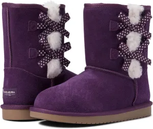 Koolaburra by UGG Girl's Victoria Short Dots (Little Kid/Big Kid) Shadow Purple 12 Little Kid M