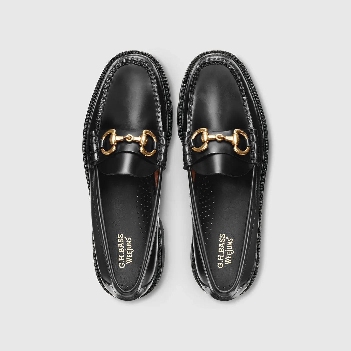 Lincoln Super Bit Super Lug Weejuns Loafer in Black