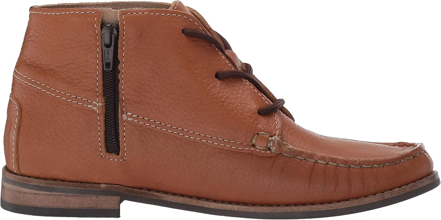 Marc Joseph New York Unisex-Child Leather Made in Brazil Chukka Ankle Boot with Laces