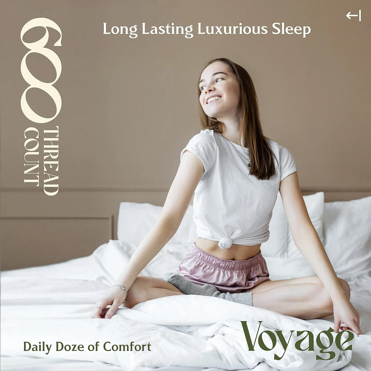 Mayfair Linen 100% Egyptian Cotton Sheets King Size Bed Set - 4 PC 600 Thread Count King Sheets Set Egyptian Cotton (Light Blue), Soft, Cooling, 16" Deep Pocket Sateen Weave Luxury Hotel Bedsheet