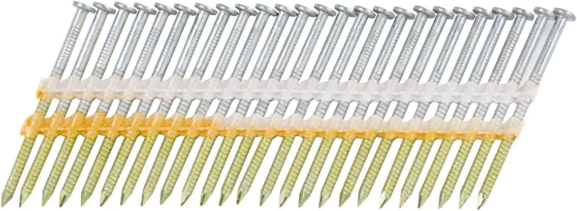 Metabo HPT Framing Nails | 2-3/8 Inch x .113 | 21 Degree | Flat Round Head | Ring Shank | 1,000 Count | 20161SHPT