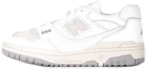 New Balance 550 - White / Timberwolf / Raincloud