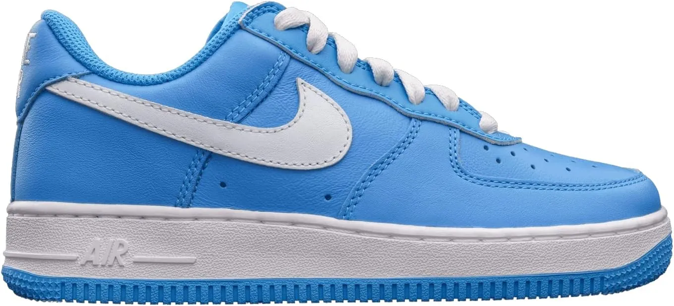 Nike mens Air Force 1 Low Retro, University Blue/White, 9.5