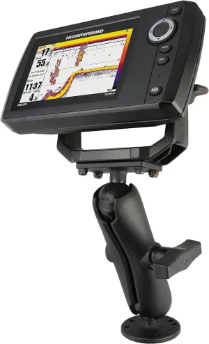 Ram Mounts Drill-Down Double Ball Mount for Humminbird Helix 5 RAM-202-153-202U with Medium Arm