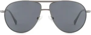 Retro Square Polarized Aviator Sunglasses for Men Women Classic Metal Frame UV400 Protection for Driving/Holiday