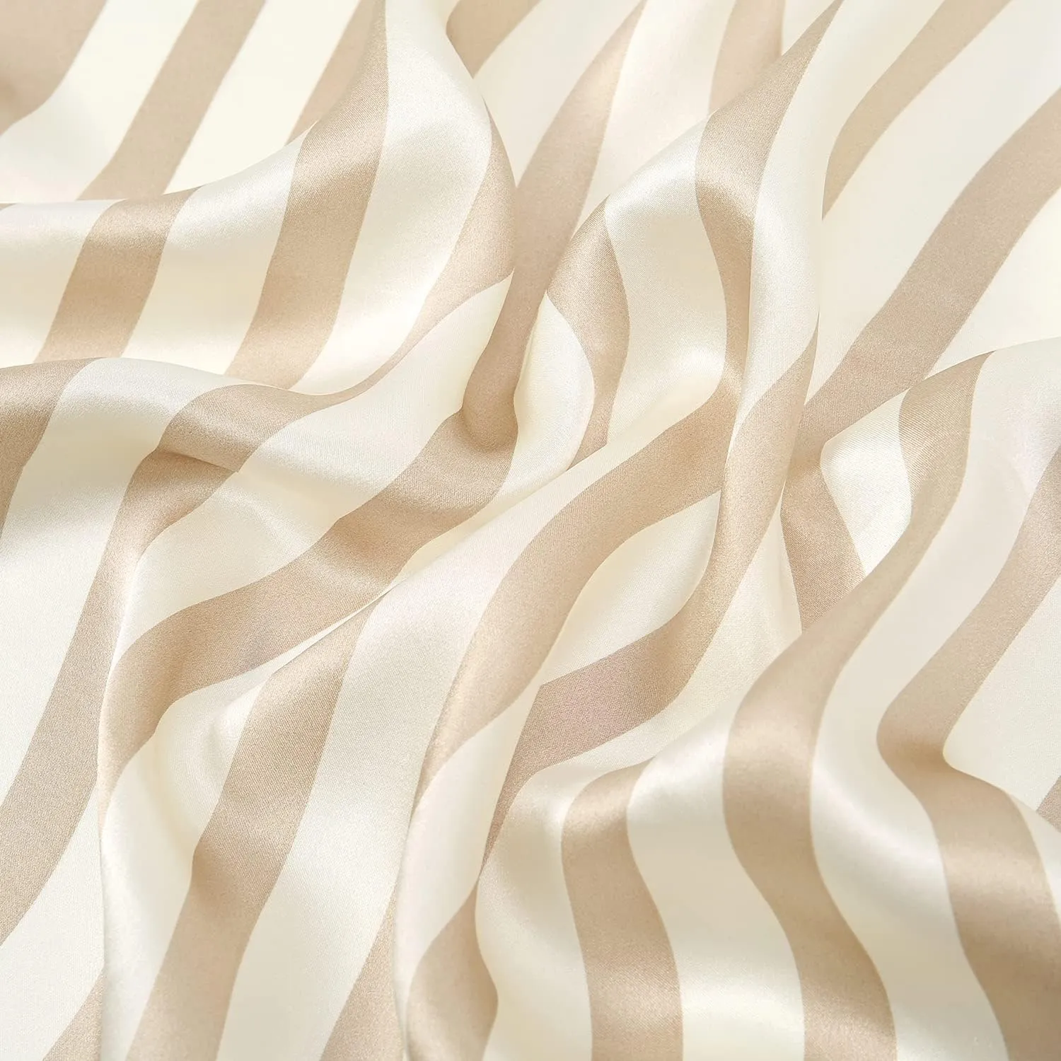 RIIQIICHY 100% Silk Scarf Head Scarf for Women Hair Scarf for Sleeping Hair Wrapping at Night Square Neck Scarves
