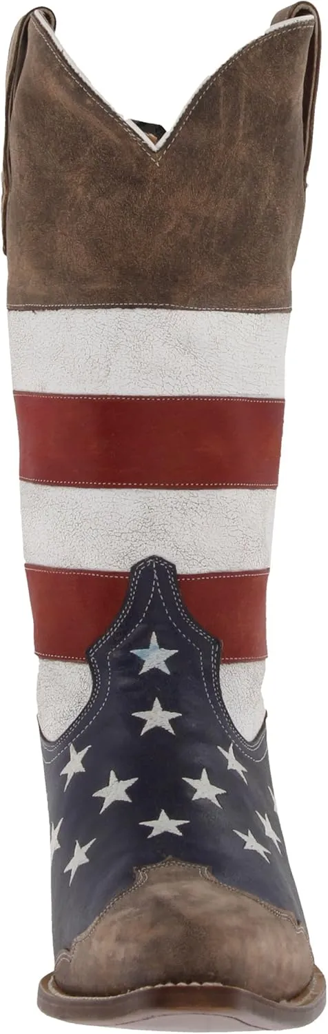 Roper Men's American Flag Western Boot