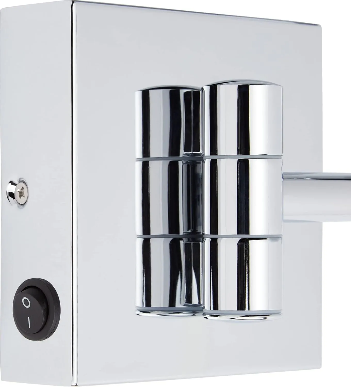 Signature Hardware 481283 Norabel 12-3/4" x 9-1/2" Framed Make Up Mirror - Chrome