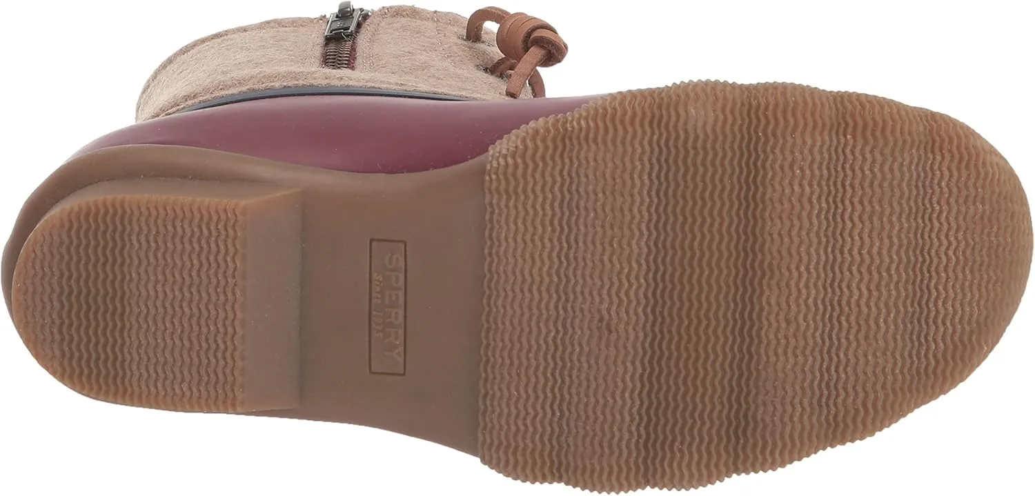 Sperry Women's Saltwater Emboss Wool Boots