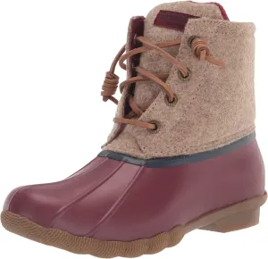 Sperry Women's Saltwater Emboss Wool Boots