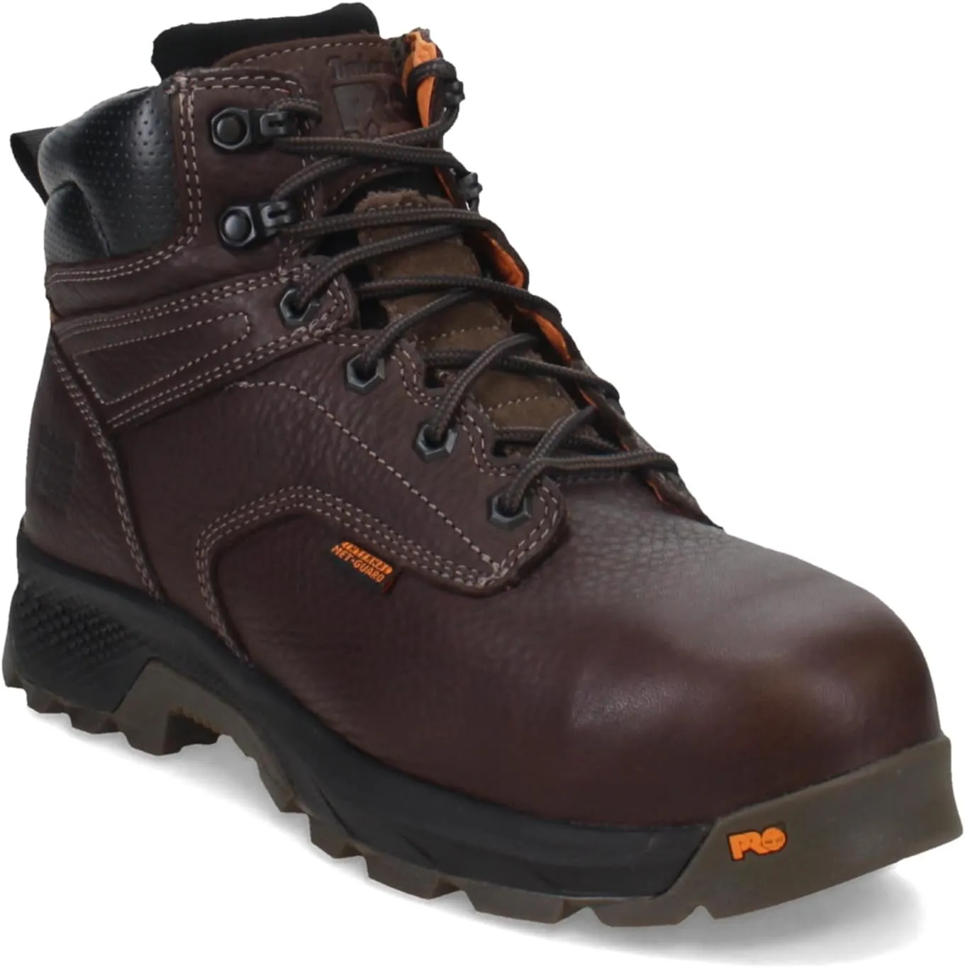 Timberland PRO Men's Titan EV 6" Composite Safety Toe Internal Metguard Industrial Work Boot, Brown, 11.5