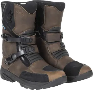 TRAILBLAZER MID-CALF WATERPROOF ADVENTURE TOURING BOOT BRN 14