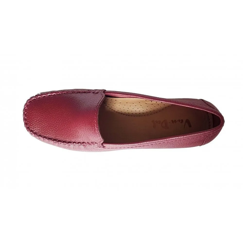 Van Dal Sanson Women's Loafer - Winter Red Leather