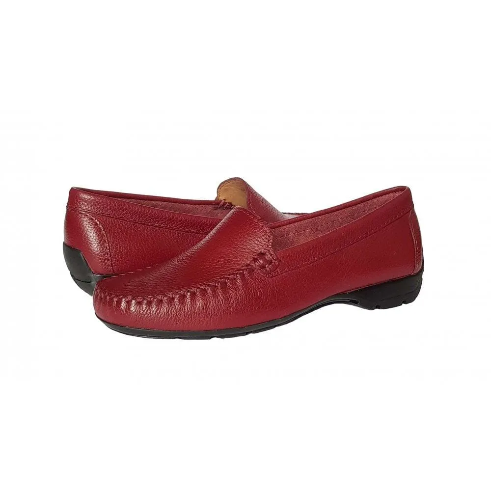 Van Dal Sanson Women's Loafer - Winter Red Leather