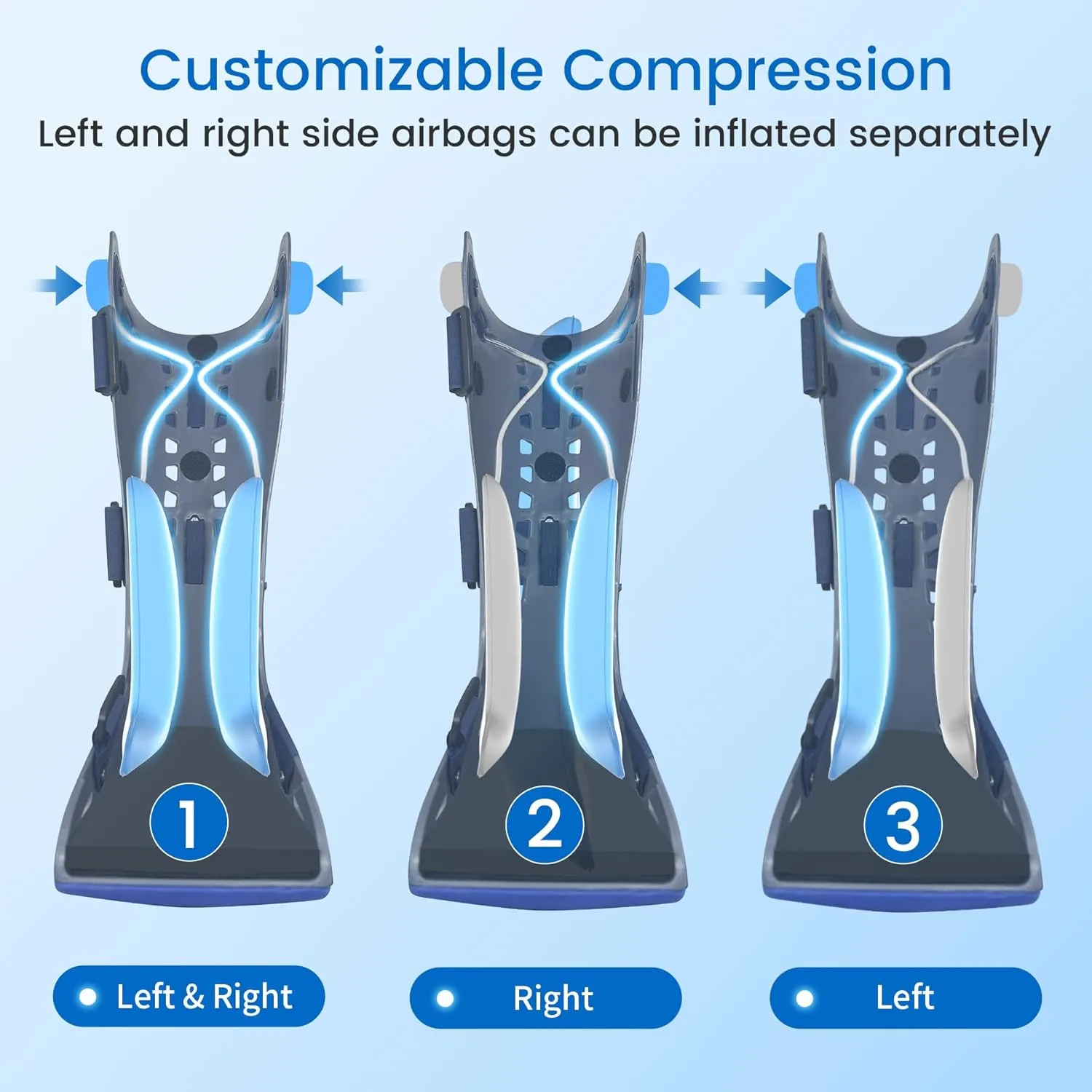 Velpeau Walking Boot for Broken Foot, Dual Independent Inflatable Airbags and Anti-slip Sole Design, Air Cam Walker Fracture Boot for Women and Men, Fits Left and Right Foot (Unisex, Tall Version, S)