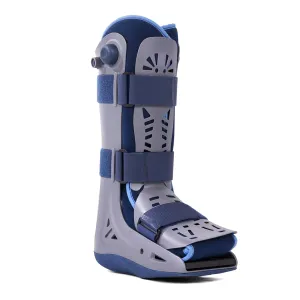 Velpeau Walking Boot for Broken Foot, Dual Independent Inflatable Airbags and Anti-slip Sole Design, Air Cam Walker Fracture Boot for Women and Men, Fits Left and Right Foot (Unisex, Tall Version, S)